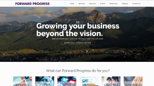 forward progress website